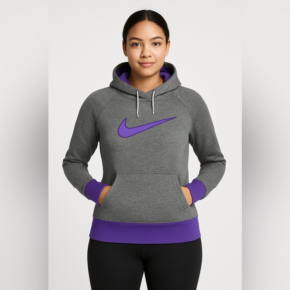 Nike women’s pullover hoodie Thermafit sz medium